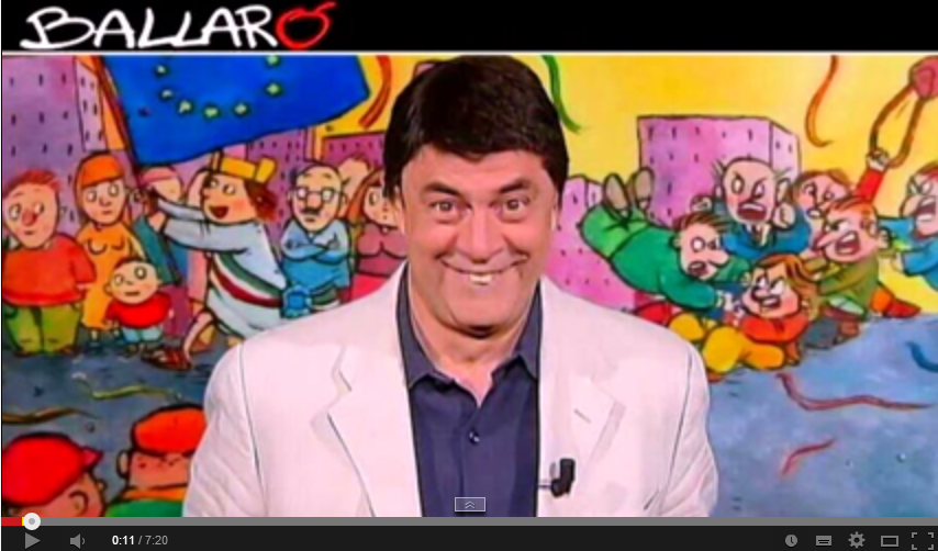 Copertina Crozza Ballarò 2014 puntata del 27 maggio video youtube