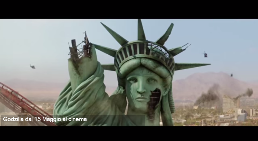 GODZILLA 3D OGGI 15 MAGGIO IN ITALIA VIDEO YOUTUBE TRAILER