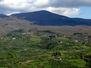 veduta di monte Amiata, viaggi in Toscana