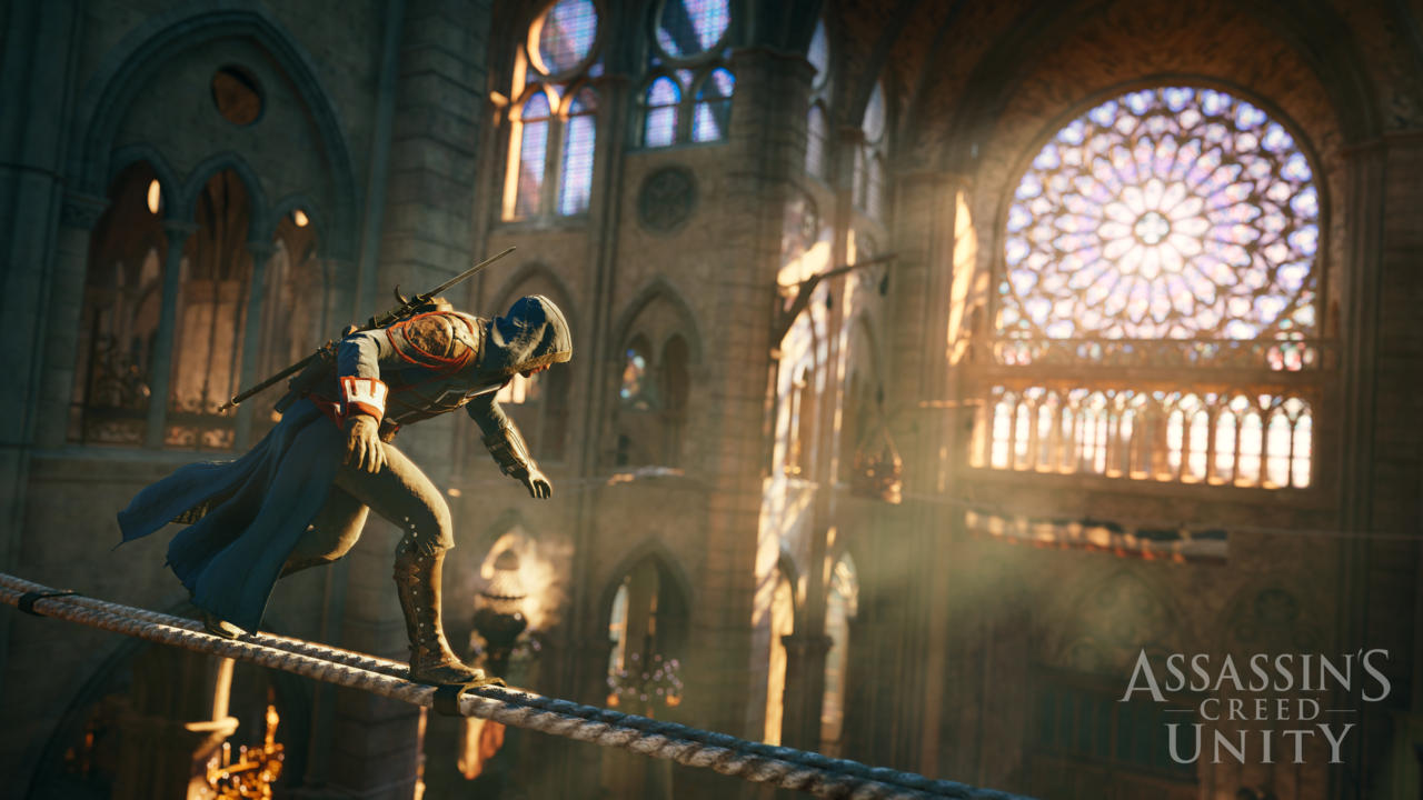 assassins creed unity ps4 xbox one uscita 11 novembre potenza di gioco