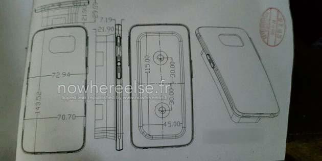 samsung galaxy s6 forma caratteristiche dimensioni