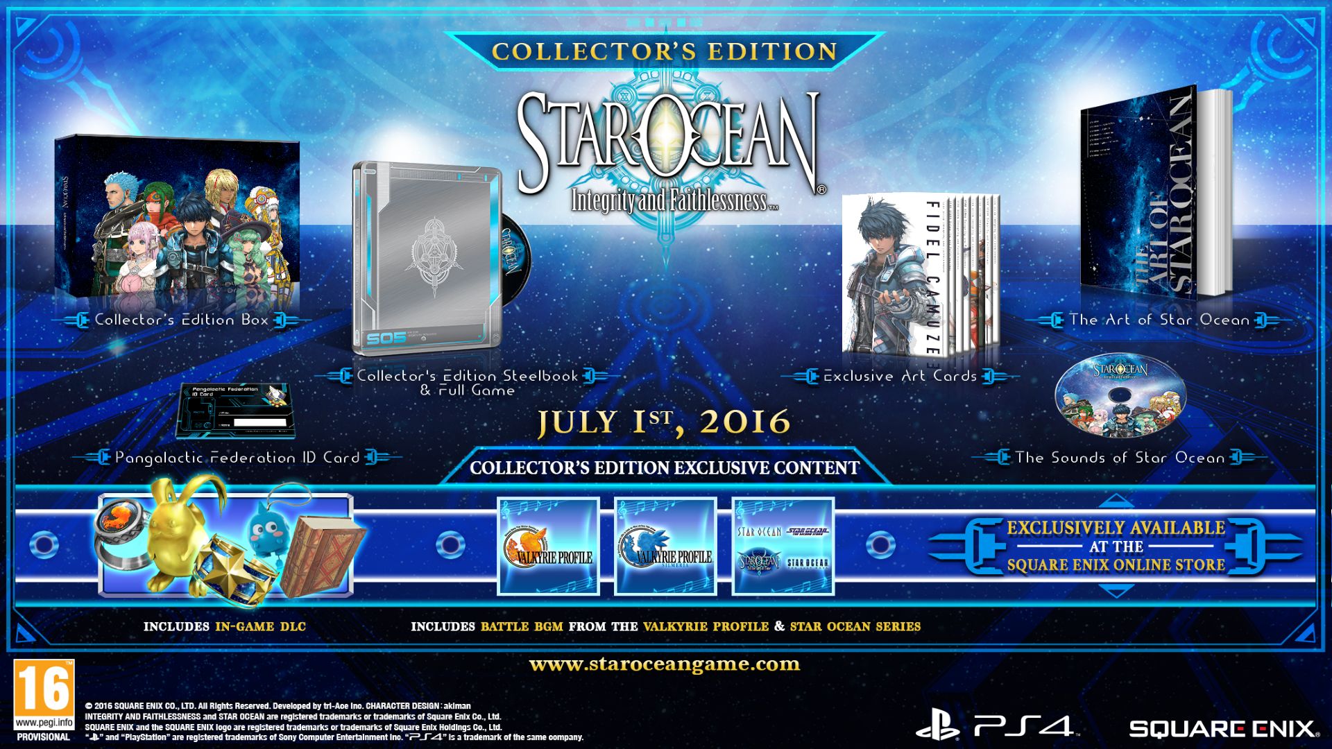 starocean ps4 luglio 2016