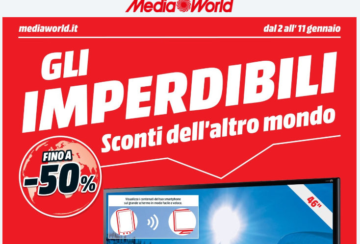 volantino mediaworld offerte smartphone smasung note 3 iphone 5 s dal 2 a 11 gennaio 2015