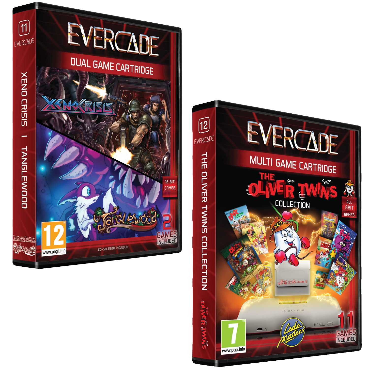 Retro Game e Retro Console: Evercade disponibili le cartucce #11 e #12 per  il preorder - Geekit