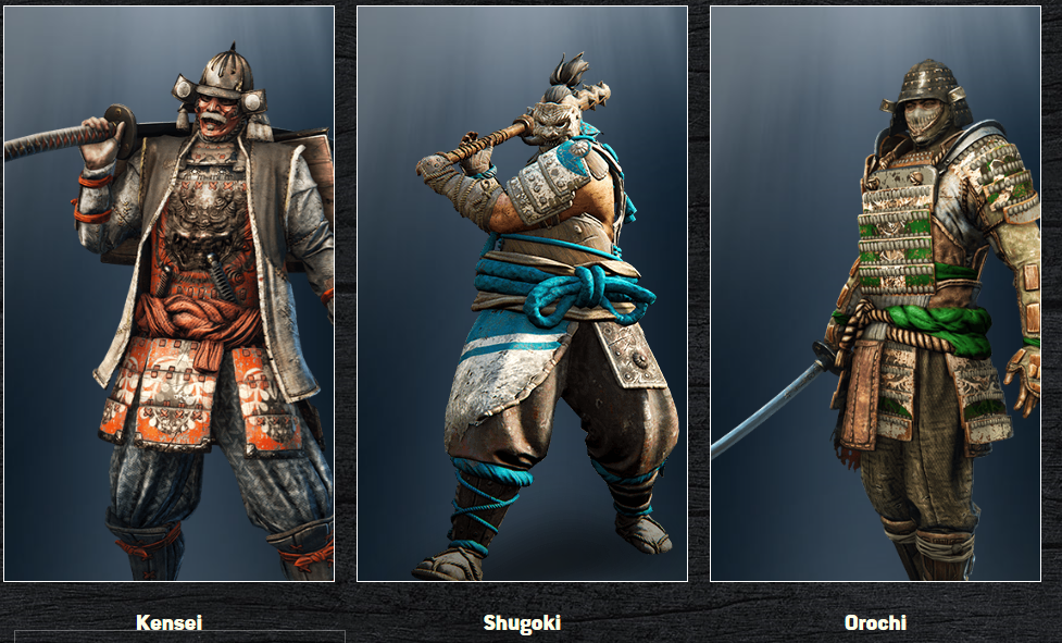 for honor samurai