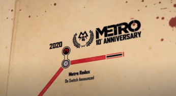 METRO EXODUS annunciato per le next-gen: nuovo video per i 10 anni