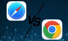 App Safari e app Chrome