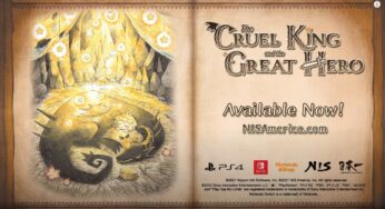 The Cruel King and the Great Hero ora disponibile su PS4 e Switch
